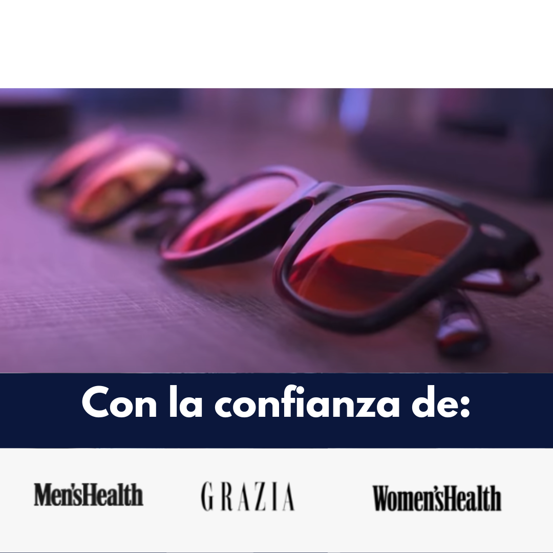 Gafas Anti Luz Azul (lente roja) Soñamil™ - EDICIÓN LIMITADA