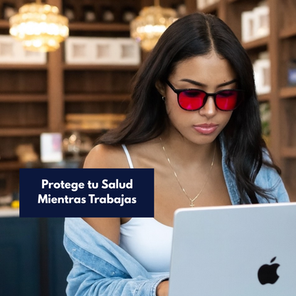 Gafas Anti Luz Azul (lente roja) Soñamil™ - EDICIÓN LIMITADA